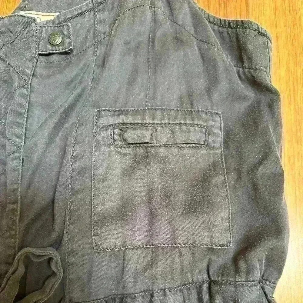 French Connection | Dark grey one piece shorts romper jumpsuit size 8 or medium - Picture 5 of 12